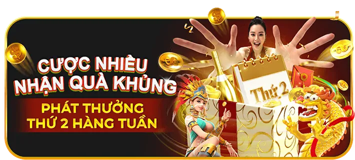 Ưu đãi hoàn trả cao hơn và thưởng nạp tiền đặc biệt